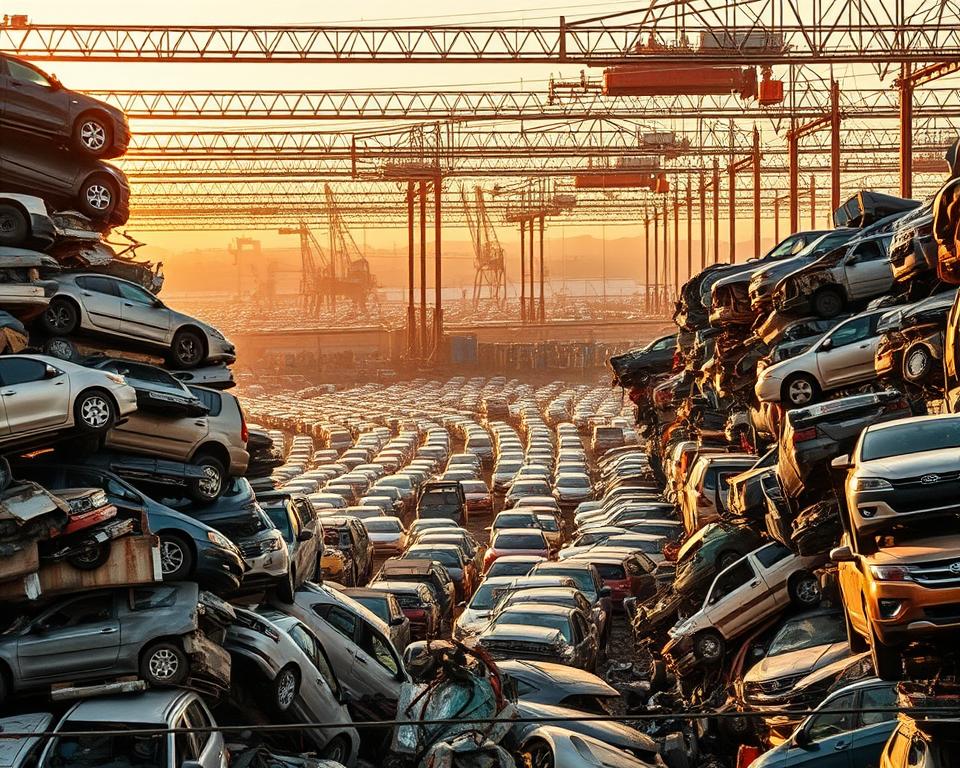 car scrap yard